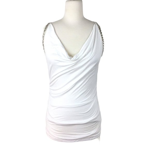 White House Black Market Top w/Rhinestones, XS